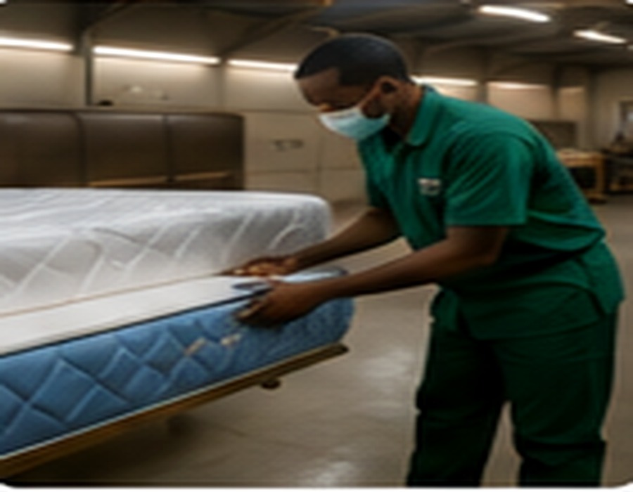 MANYA quality inspection and mattress finishing