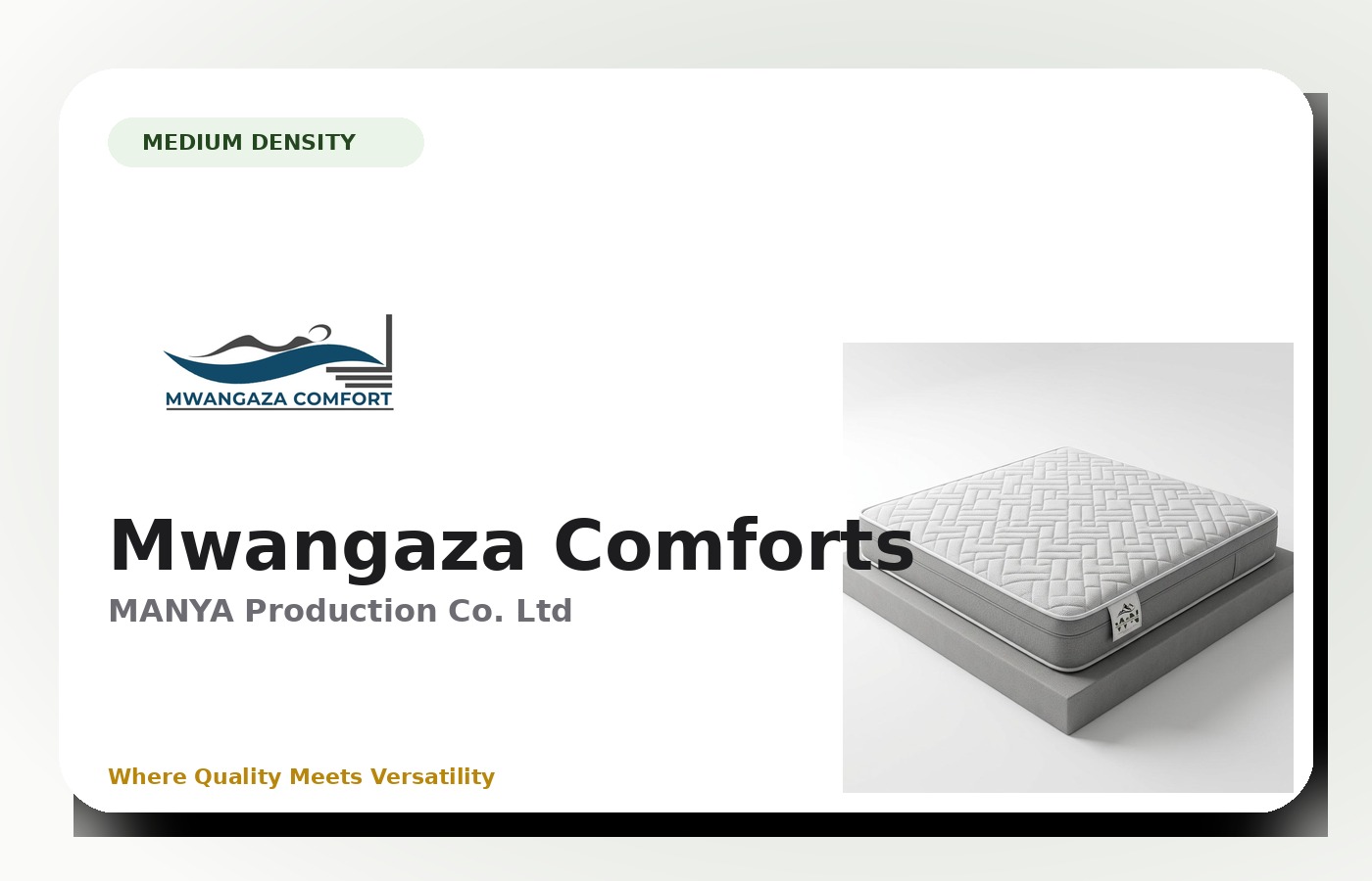 Mwangaza Comforts
